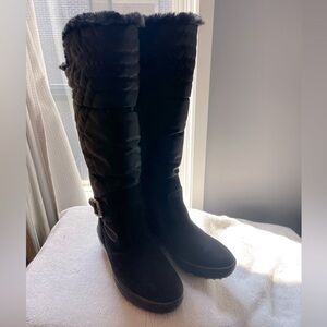 Pajar Black Tall Winter Boots
